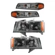TRQ LKA55921 Headlights For Chevy Colorado 2005-2008 LH OR Right Front 10360880