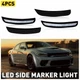 Front&Rear LED Lens Side Marker Lights For Dodge 2015-2022 Charger 68214126AA