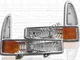 99-04 Ford Excursion F250/350 Super Duty Bumper lights w/ Signal Corner Lights 