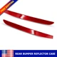For 2014-2015 Kia Optima Red Lens Rear Bumper Reflector Marker Left & Right 2PCS