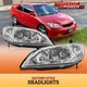 For 04-05 Honda Civic EM1 ES1 Chrome Clear Side Turn Signal Reflector Headlights