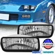 Fits 1985-1992 Chevy Camaro Front Bumper Lights Turn Signal Lamps Left+Right