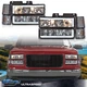 Fit For 1994-1998 GMC C10 C/K 1500 2500 3500 Smoke LED Headlights Corner Lamps