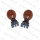 2PCS PWY24W Amber Color Turn Signal Lamp Bulb For VW Audi Benz Ford Volvo