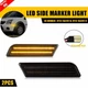 Smoke Amber LED Front Bumper Side Marker Light For Ford Transit Connect 2010-13