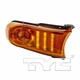 One New TYC Turn Signal / Parking / Side Marker Light Front Right 12524901