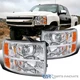 Fits 2007-2014 Chevy Silverado 1500 2500HD 3500HD Headlights Head Lamps Assembly Fits 2007-2014 Chevy Silverado 1500 2500HD 3500HD Headlights Head Lamps Assembly