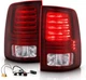 Fit 09-18 Dodge Ram 1500 2500 3500 Replacement LED Tail Lights Left + Right Set