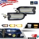 2 DRL Turn Signal LED Lights Replacement For 1999 2000 2001 Subaru Impreza Clear
