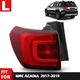 For 2017 2018 2019 GMC Acadia w/o Terrain Pkg LED Tail Light Left Driver Side