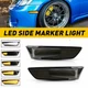 LED Side Marker Signal Lights Switchback Lamps For 03-2007 Infiniti G35 Coupe M