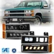 LED Headlight DOT Bumper Light Side Marker For Chevrolet Silverado C10 1994-1998