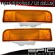 Parking Signal Lights for 1992-1995 TOYOTA 4RUNNER - Left Right Sides Pair