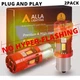 LED Amber CANBus Front  Turn Light Bulbs Pair for Mazda B2200 B2600 Pickup Truck