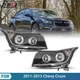 For 2011-2015 Chevy Cruze Headlights LED Strip DRL Bar Black Projector Headlamps For 2011-2015 Chevy Cruze Headlights LED Strip DRL Bar Black Projector Headlamps