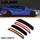 For Dodge Charger 2015-2023 Front Rear Bumper Side Marker Light Lamps Smoked LED