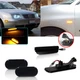 4X Amber LED Smoke Front Bumper Side Marker Lights Set For VW MK4 Golf GTI Jetta