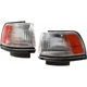 For 1987-1991 Toyota Camry Front Reflector Pair TO2550102 + TO2551102