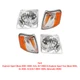 Headlights & Corner Lights Kit For 2001-05 Ford Explorer Sport Trac