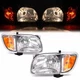 For Toyota Tacoma 2001-2004 Pair Housing Headlights Corner Lamps w/Bulbs