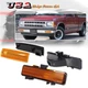 Amber Corner+Bumper Signal Lights For 1982-1993 Chevy S-10 S10 /1983-1994 Blazer