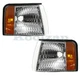 For 97-99 DeVille Corner Park Light Turn Signal Side Marker Lamp RH+LH Set PAIR