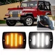 2PC Side Marker Parking Turn Signal Corner Lights for 1987-1995 Jeep Wrangler YJ