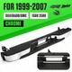 For 99-07 Chevy Silverado GMC Sierra 1500 2500 Chrome Complete Rear Step Bumper