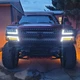 For 2003-2007 Chevy Silverado 1500 2500 3500 LED DRL Headlights DOT Bumper Lamps