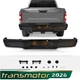 Fit For 2009-2014 Ford F-150 Pickup Rear Step Bumper Assembly FO1103160 Black US
