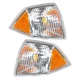 Front A Pair Marker Signal Blinker Corner Parking Light For 2007-10 Jeep Compass