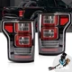 LED CLEAR Rear Tail Lights For Ford F150 Pickup 15-20 W/Red Turn Signal Lights