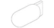 Genuine Mercedes-Benz Center High Mount Stop Light Bulb 814064