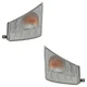 Pair Of Front Turn Signal Lights 2008 Isuzu Npr-Hd Nqr Gmc W3500 W4500 IZ2521110