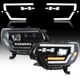 Vland LED Headlights For Toyota Tacoma 2012-2015 Startup&Sequential Indicator