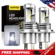 AUXITO 9003 Bulb H4 LED Headlight Low HB2 White High Beam Super 6000k CANBUS B