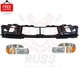 New Front Header Panel Headlight Corner Light 5Pcs Fits 1997-2001 Ford Explorer