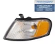 Fits Nissan Altima Park Signal Light 1998-1999 Left Driver Side NI2520123 Chrome