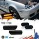 4PCS/Set Black Lens Amber LED Lamps For VW MK4 Golf GTI Jetta Front Side Markers