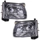 Headlight Set For 2001-2004 Toyota Tacoma Left and Right With Bulb CAPA 2Pc