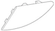 Genuine Mercedes-Benz 2006-2010 R350 R320 R500 R63 AMG Signal Lamp 251-820-02-21