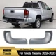 1H5 Cement Grey Rear Bumper End Caps W/O Sensor Hole For Toyota Tacoma 2016-2023
