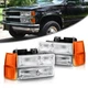 Pair Left & Right Headlights For 1994-1999 Chevy C1500 Suburban Silverado K1500