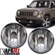 Left & Right Clear Lens Fog Light Bumper Lamp For Jeep Patriot 2011-2016 2017 Left & Right Clear Lens Fog Light Bumper Lamp For Jeep Patriot 2011-2016 2017