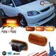 Sequential LED Side Marker Lights Front Amber Lamps Fits Honda Civic Si CRV Jazz
