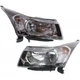 For 2012-2015 Chevy Cruze Headlight Pair Passenger & Driver Side | 2nd Design