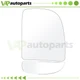 Tow Mirror Glass Upper+Lower For 99-07 Ford F-250 F-350 F-450 F550 Super Duty RH