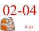02 04 Explorer Right Parking Light, Side Marker Light, Ford, FO2521167