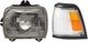 PICKUP 92-95 HEAD LAMP LH Assembly Halogen 2-pc Kit with Corner Light