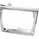 Right Passenger Headlight Door Fits 1989-91 Toyota Pickup Chrome TO2513113